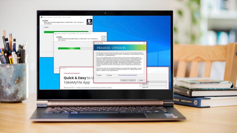 Falsos enlaces de descarga de Windows 11 están propagando malware en Internet