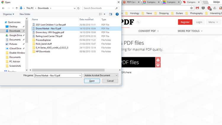 how to reduce PDF file sizes